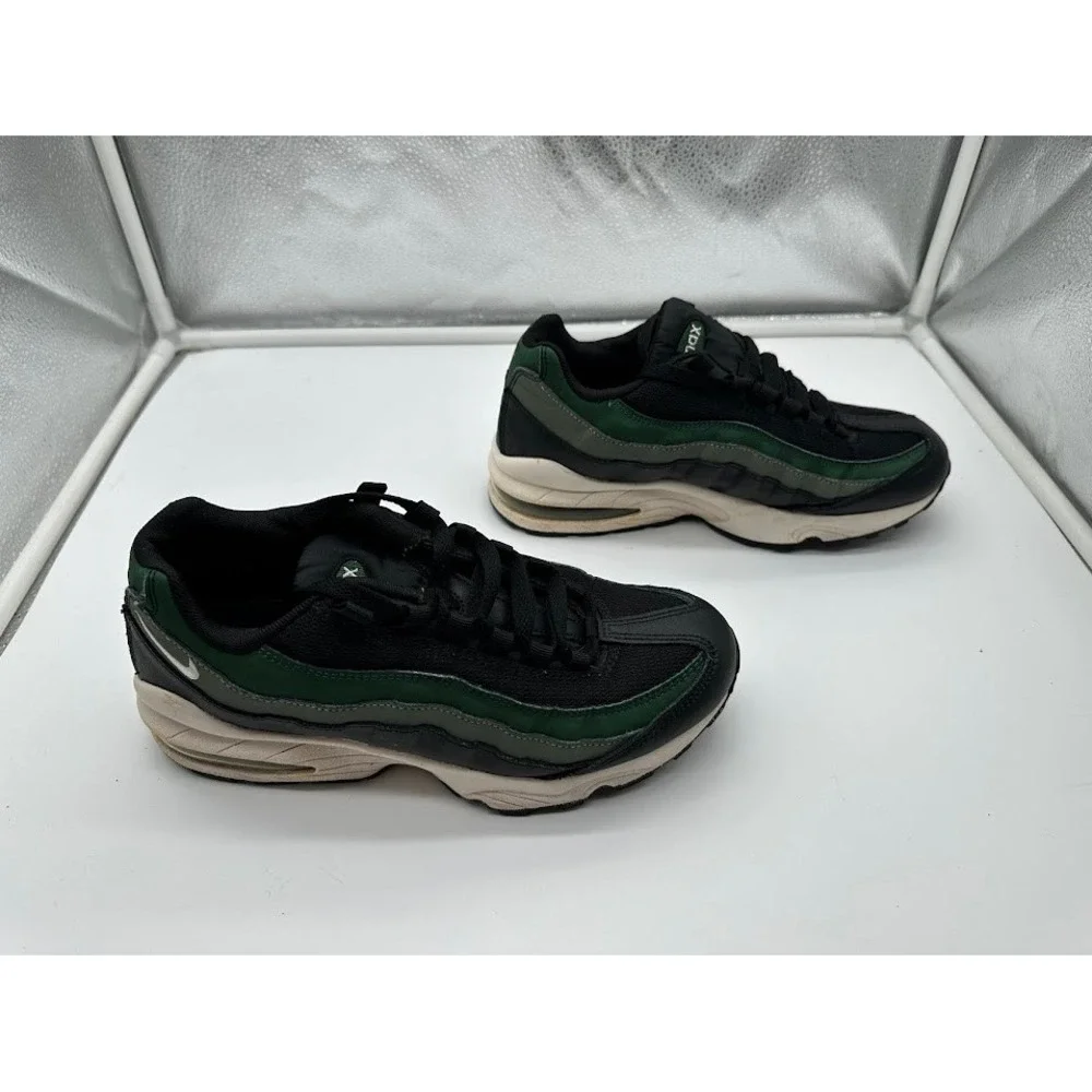 Nike Air Max 95 Black Forest Green Mens Running Shoes Sneakers DQ9001-001